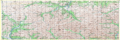 Soviet Genshtab map - p56-113/114 - Russia