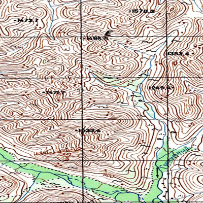 Soviet Genshtab map - p56-113/114 - Russia