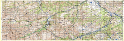 Soviet Genshtab map - p56-101/102 - Russia