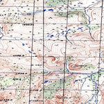 Soviet Genshtab map - p56-105/106--(1951) - Russia