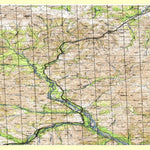 Soviet Genshtab map - p56-123/124 - Russia
