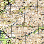 Soviet Genshtab map - p56-123/124 - Russia
