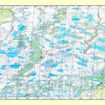 Soviet Genshtab map - p58-035/036--(1953) - Russia
