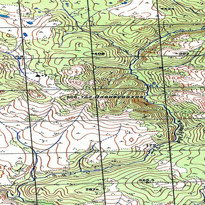 Soviet Genshtab map - p58-037/038--(1953) - Russia