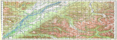 Soviet Genshtab map - p59-113/114--(1972) - Russia