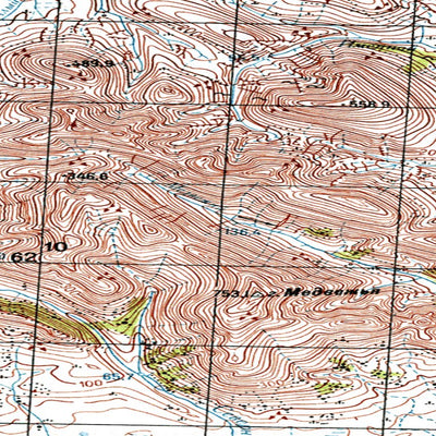 Soviet Genshtab map - p60-047/048 - Russia