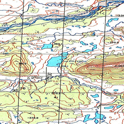 Soviet Genshtab map - p59-057/058--(1972) - Russia