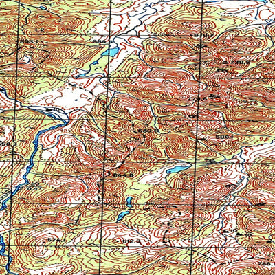 Soviet Genshtab map - p59-057/058--(1972) - Russia