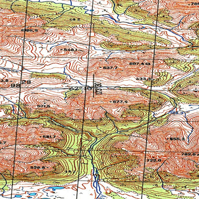 Soviet Genshtab map - p59-071/072--(1974) - Russia