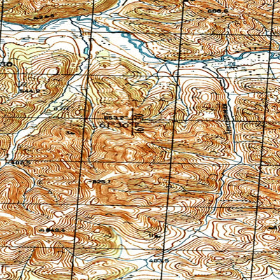 Soviet Genshtab map - p58-095/096--(1966) - Russia