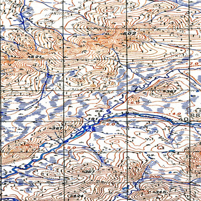 Soviet Genshtab map - p58-113/114--(1949) - Russia