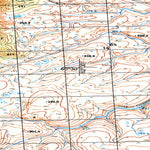 Soviet Genshtab map - p58-121/122--(1969) - Russia