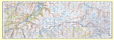 Soviet Genshtab map - p58-123/124--(1969) - Russia