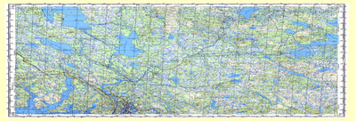 Soviet Genshtab map - q36-045/046--(1988) - Russia