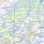 Soviet Genshtab map - p60-007/008 - Russia