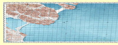 Soviet Genshtab map - p60-059/060 - Russia