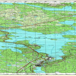 Soviet Genshtab map - q36-017/018--(1988) - Russia