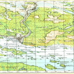 Soviet Genshtab map - q36-029/030 - Russia