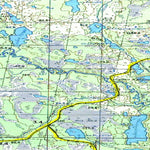 Soviet Genshtab map - q37-139/140 - Russia
