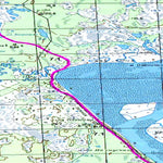 Soviet Genshtab map - q38-063/064 - Russia