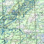 Soviet Genshtab map - q38-099/100 - Russia