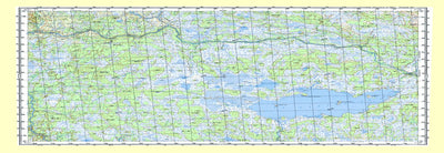 Soviet Genshtab map - q37-037/038 - Russia