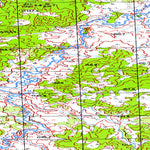 Soviet Genshtab map - q39-039/040 - Russia