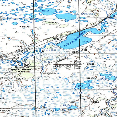 Soviet Genshtab map - q38-053/054--(1986) - Russia