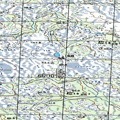 Soviet Genshtab map - q38-069/070--(1986) - Russia