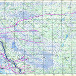 Soviet Genshtab map - q38-077/078 - Russia