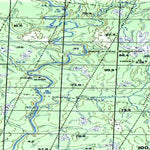 Soviet Genshtab map - q38-105/106 - Russia