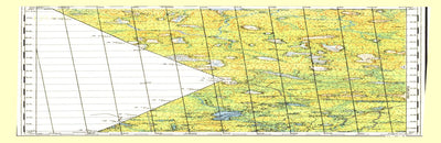 Soviet Genshtab map - q36-025/026 - Russia