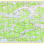 Soviet Genshtab map - q39-051/052 - Russia