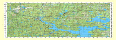 Soviet Genshtab map - q36-097/098--(1990) - Russia