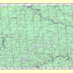 Soviet Genshtab map - q39-097/098 - Russia