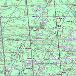 Soviet Genshtab map - q39-097/098 - Russia