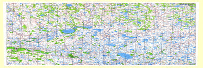 Soviet Genshtab map - q40-021/022 - Russia