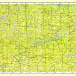Soviet Genshtab map - q40-111/112 - Russia