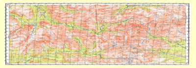 Soviet Genshtab map - q40-119/120 - Russia