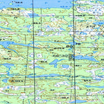 Soviet Genshtab map - q36-053/054 - Russia