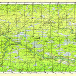 Soviet Genshtab map - q40-135/136 - Russia