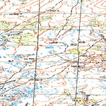 Soviet Genshtab map - q41-021/022 - Russia