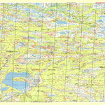 Soviet Genshtab map - q41-069/070 - Russia