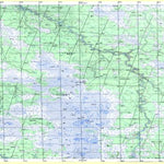 Soviet Genshtab map - q38-113/114 - Russia