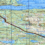 Soviet Genshtab map - q36-041/042 - Russia