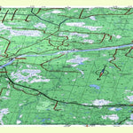 Soviet Genshtab map - q38-133/134 - Russia