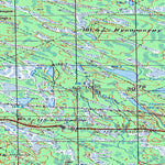 Soviet Genshtab map - q36-101/102 - Russia