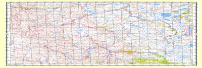 Soviet Genshtab map - q39-027/028 - Russia