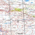 Soviet Genshtab map - q39-027/028 - Russia