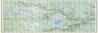 Soviet Genshtab map - q39-089/090--(1985) - Russia